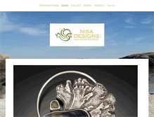 Tablet Screenshot of nisajewelry.com